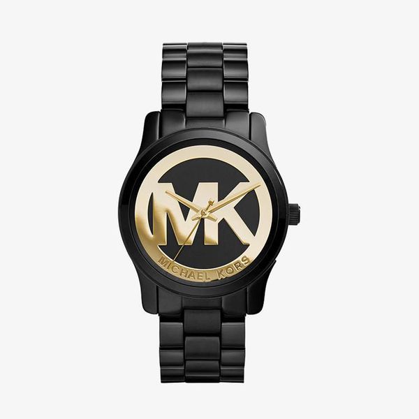Runway Black and Gold Dial Black Ion-plated - Black