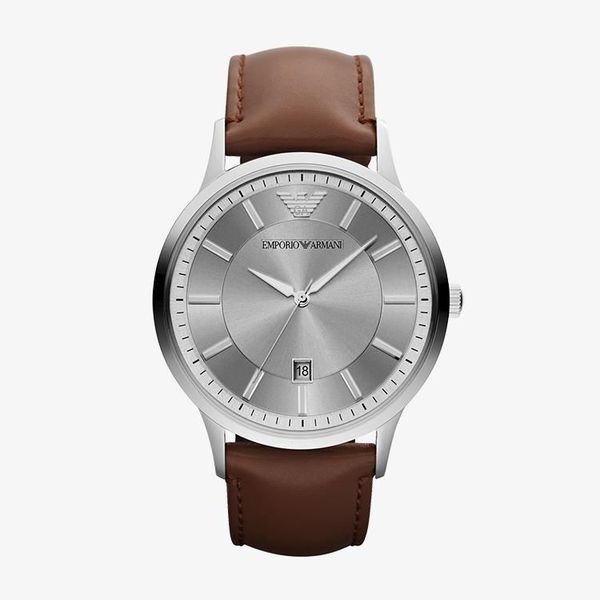 Classic Silver Dial - Brown