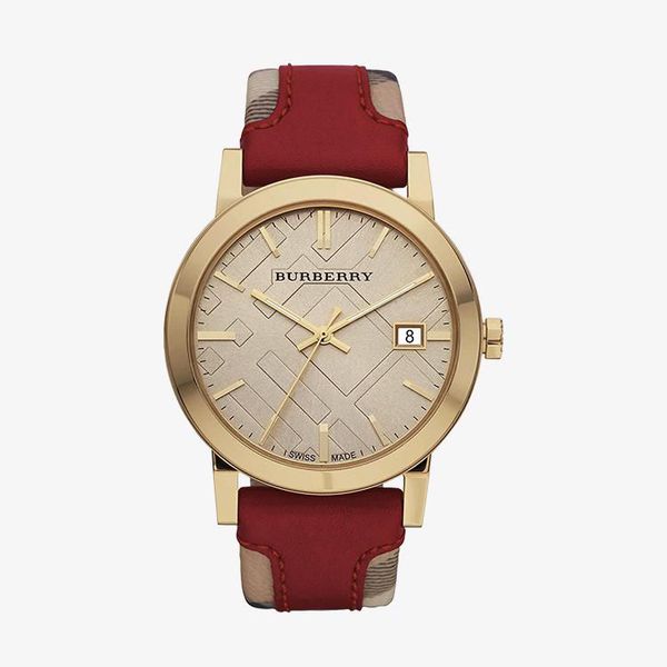Luxury Swiss Gold Dial - Red