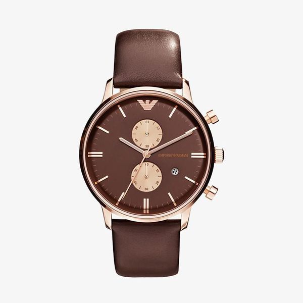 Classic Chronograph Brown Dial - Brown