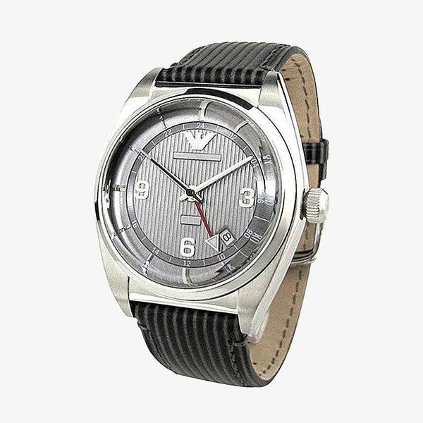 Classic Textured Grey Dial - Black